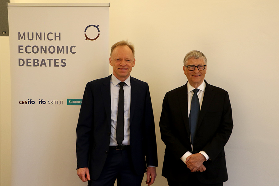 Clemens Fuest and Bill Gates