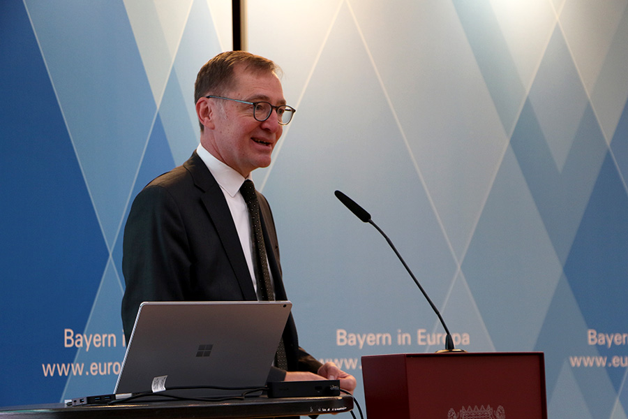 Welcome Address by Michael Hinterdobler, Director - Representation of the Free State of Bavaria to the EU 