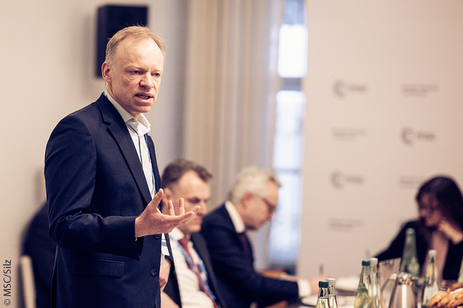 Clemens Fuest, Breakfast Discussion at the Munich Security Conference 2024