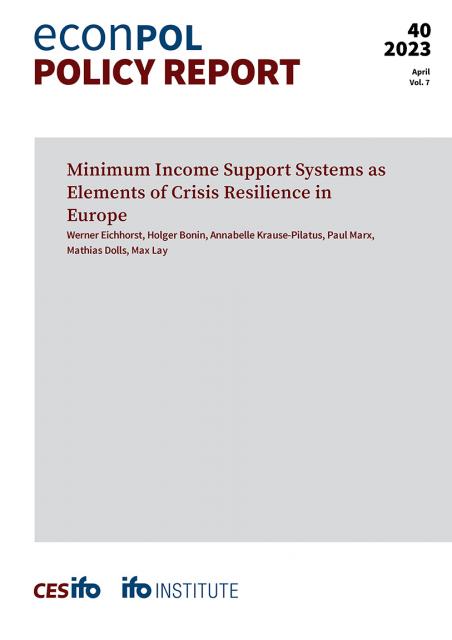 Cover of EconPol Policy Report 40