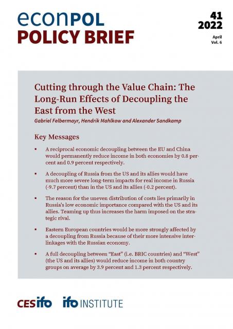 Cover of EconPol Policy Brief 41