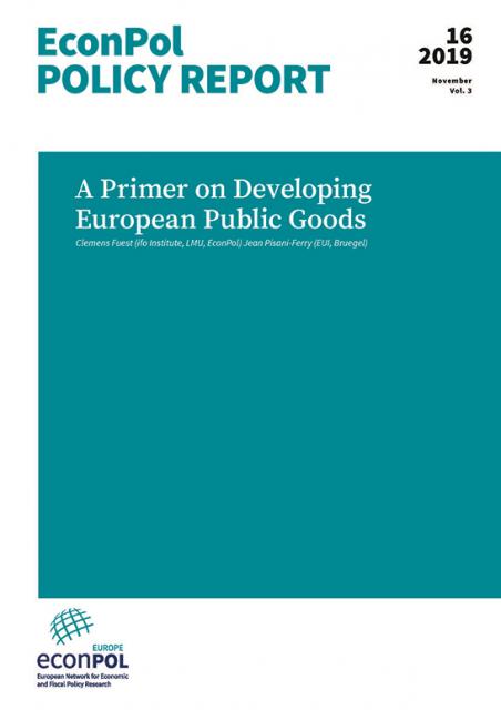 Cover of EconPol Policy Report 16