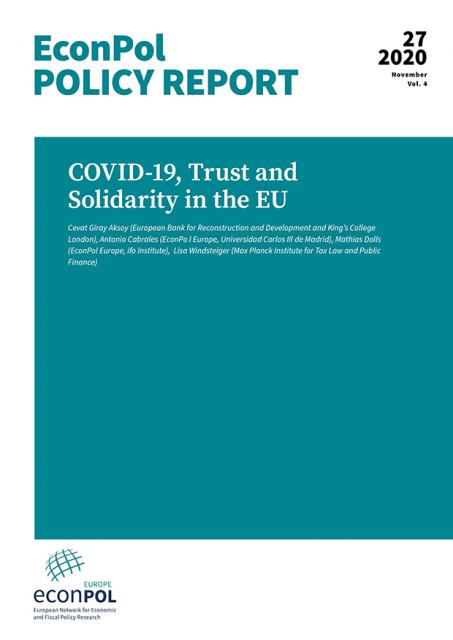 Cover of EconPol Policy Report 27