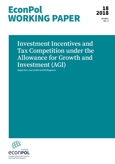 Cover of EconPol Working Paper 18