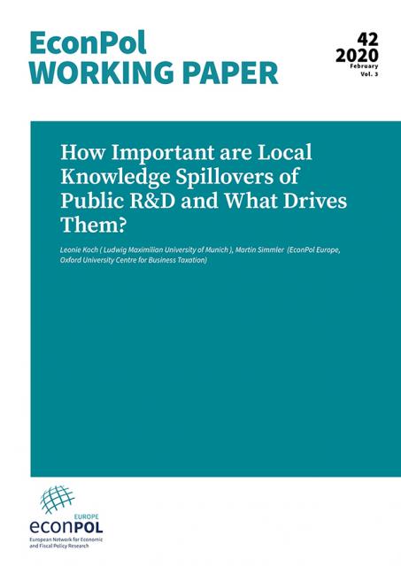 Cover of EconPol Working Paper 42