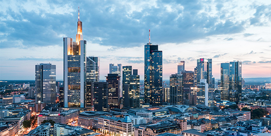 Frankfurt skyline Frankfurt skyline
