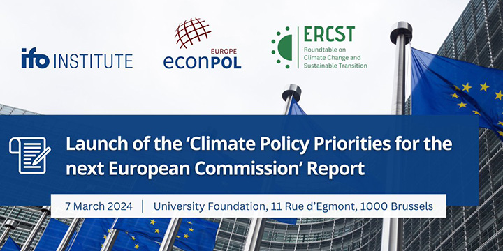 Climate Policy Priorities for the Next European Commission Climate Policy Priorities for the Next European Commission