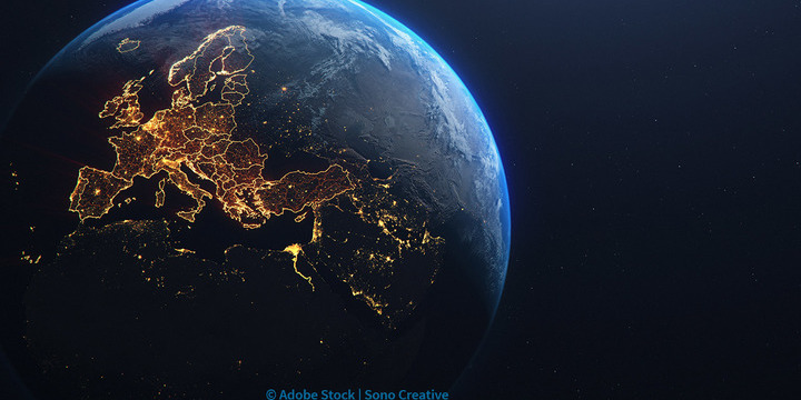 Europe Nighttime Light Europe Nighttime Light